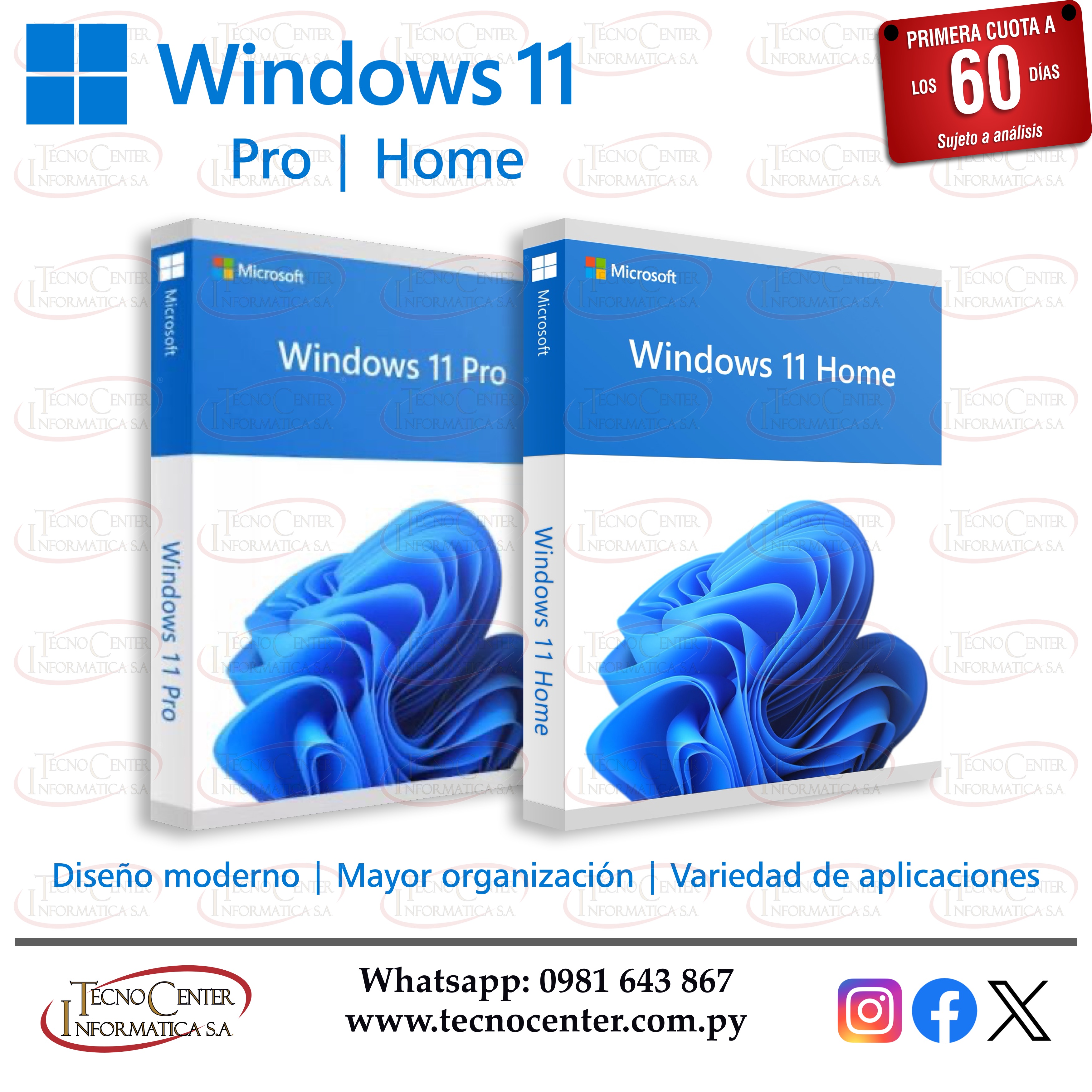 Licencias Windows 11 Pro - Home
